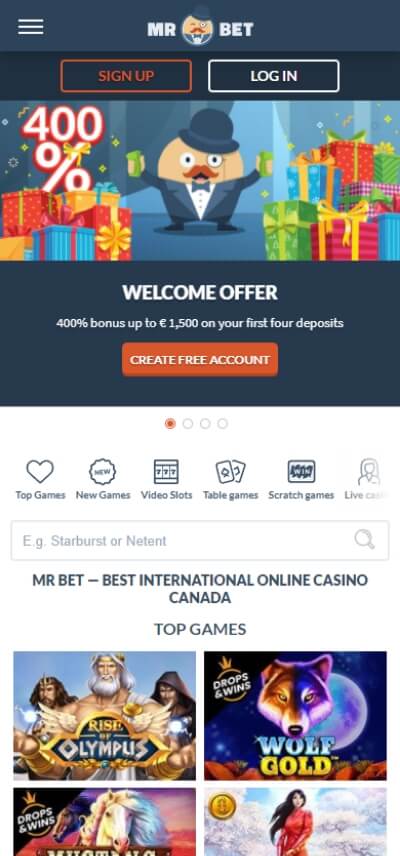 mr bet casino bonus